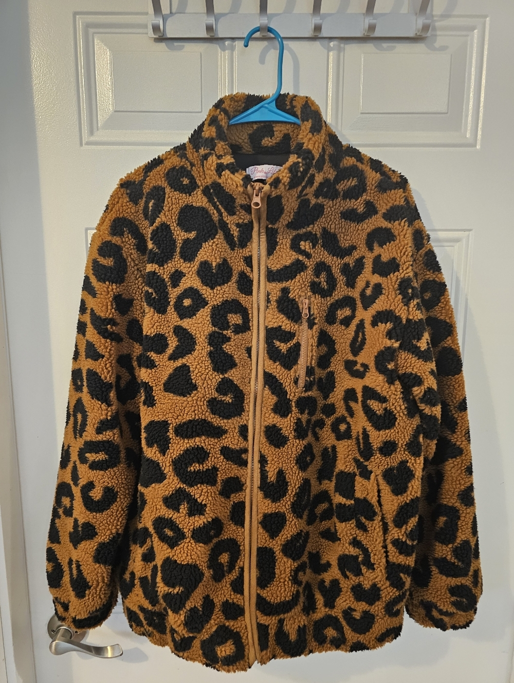 Leopard Womens Sherps Jacket